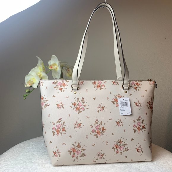 Coach Rose Gallery Tote - Picture 2 of 6
